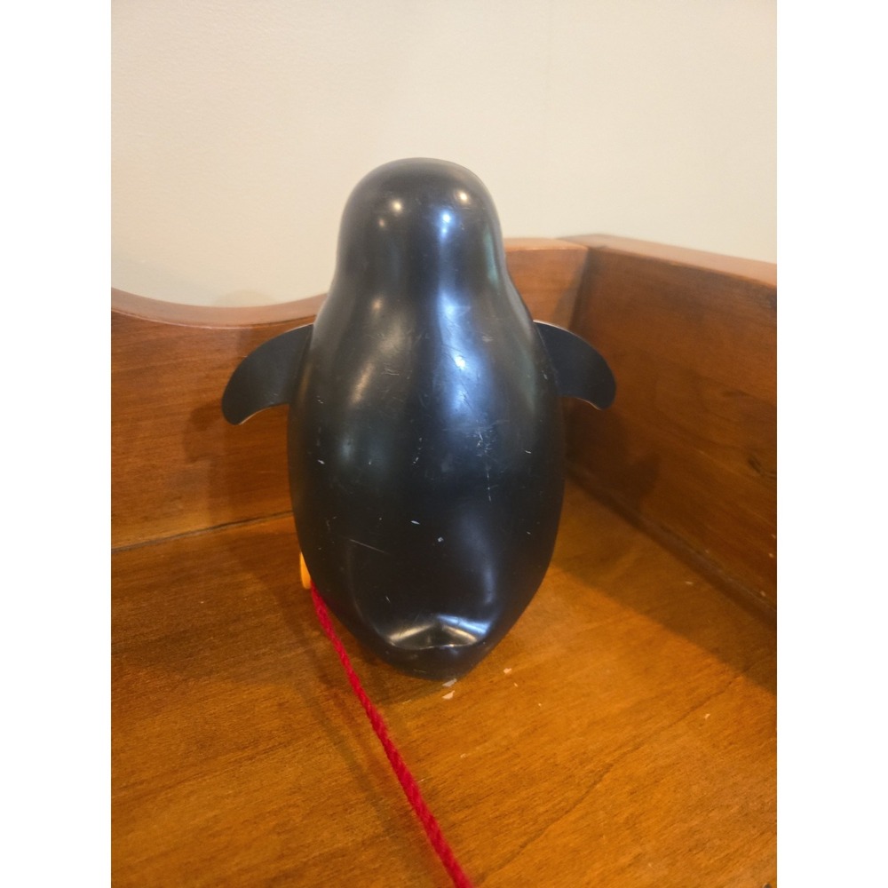 Vintage 1973 Fisher Price Penguin #786 Pull Toy Eyes And Mouth Do No Work - Picture 3 of 9